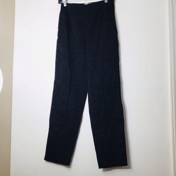 Talbots pants 4 stretch pants embroidered - Picture 1 of 8